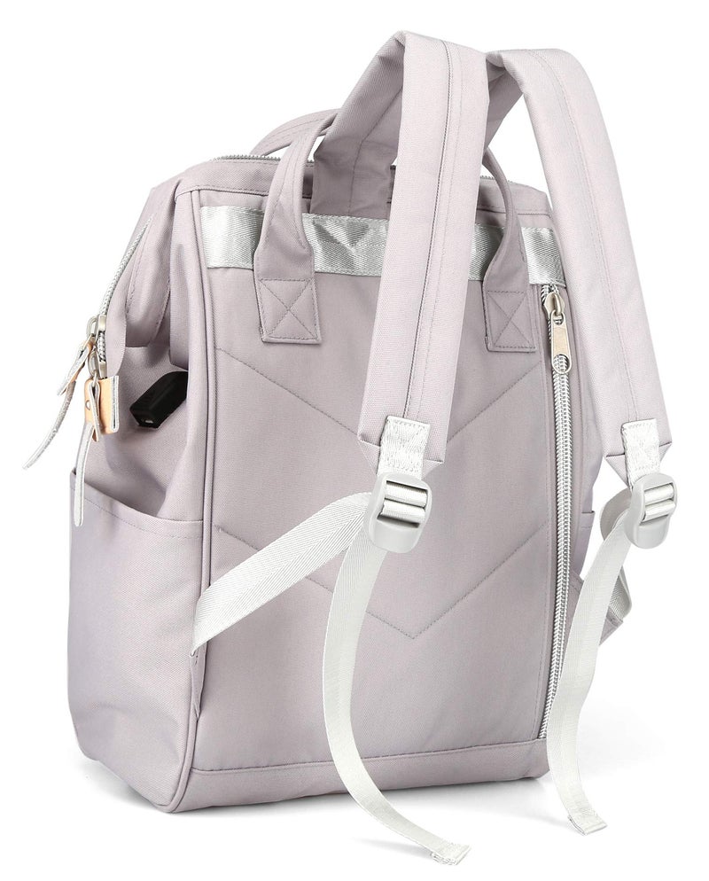 Himawari Laptop Backpack for Women & Men - Travel Backpack With USB Charging Port, Water Resistant, College & Business Bag - Image 3